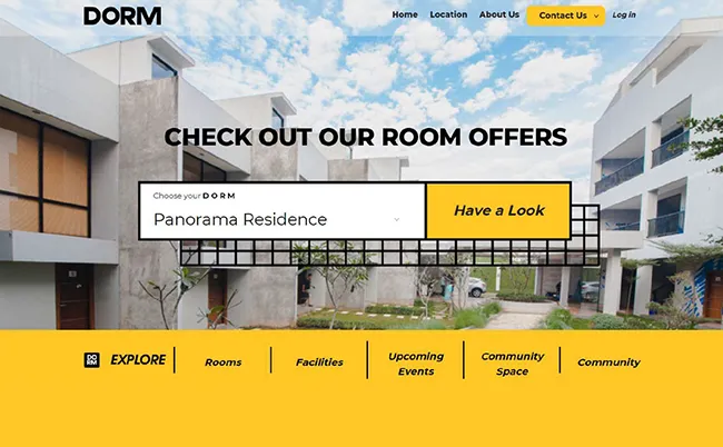 Web Development Portfolio - Dorm.id